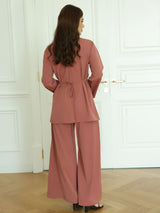 Kleo Tea Pink Panel Shirt