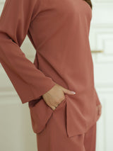 Kleo Tea Pink Panel Shirt
